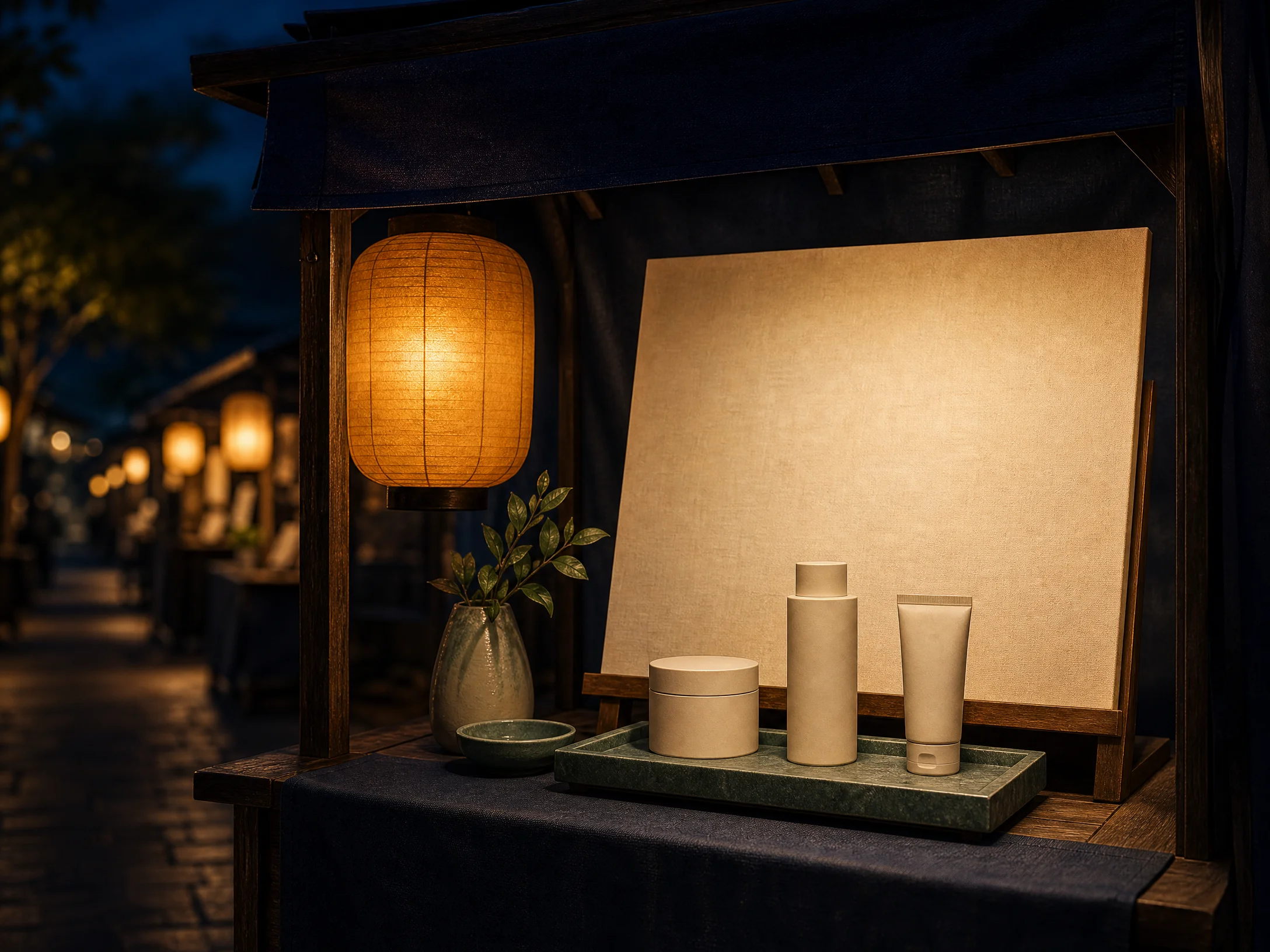 Night-market editorial board prepared for a new dispatch